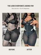 Underwire Minimizer Lace Bra