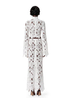 Xarles High Neck Cropped Top & Long Skirt Set
