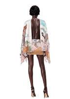 Walsh Backless Print Mini Dress