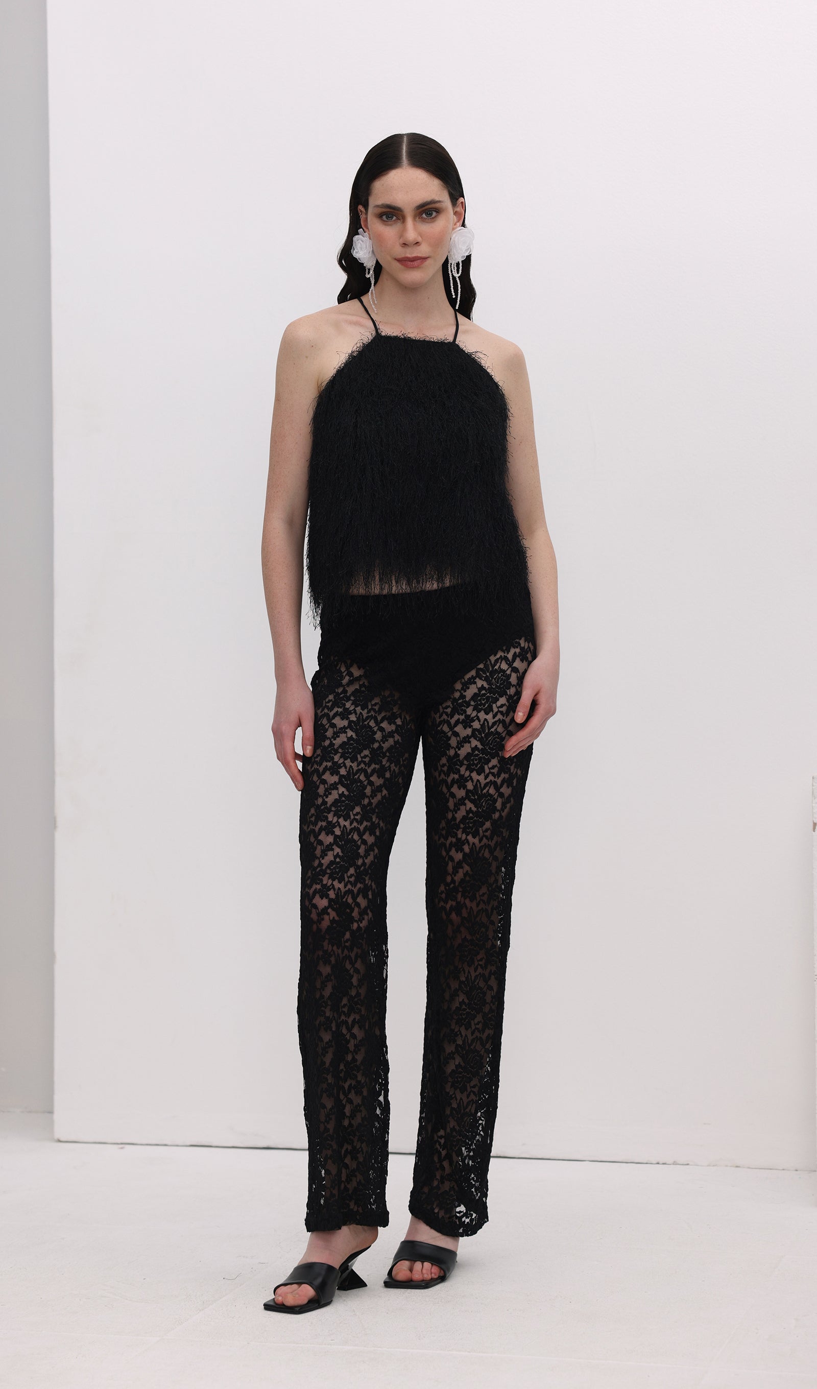 Solid Fit Fluff Slip Top
