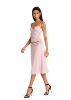 Naia Camisole Top & Lace Skirt Set