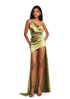 Sadayo Satin Sleeveless Maxi Dress
