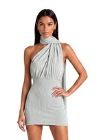 Nami Off Shoulder Halter Neck Mini Dress