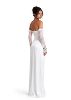 Naiya Satin Strapless Sleeveless Maxi Dress
