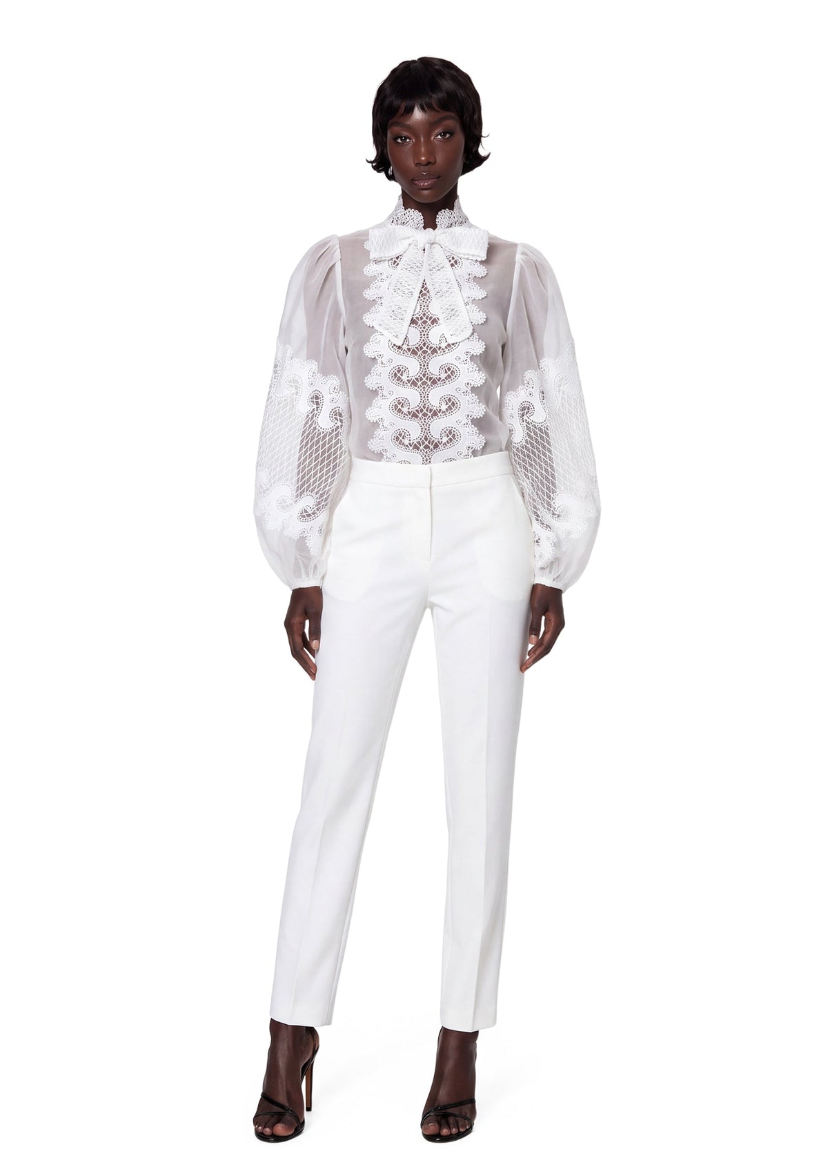 Lakelyn Lace Top In White