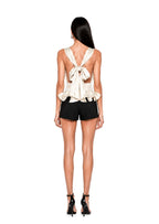Adelphie Sleeveless Ruffle Top