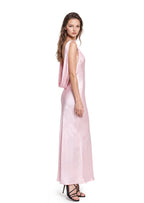 Kadin Satin Sleeveless Maxi Dress