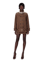Fabienne Beaded Trench Coat
