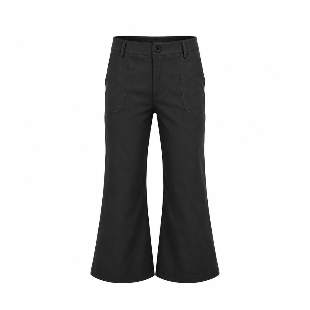 Tadita Casual mid length trousers In Black