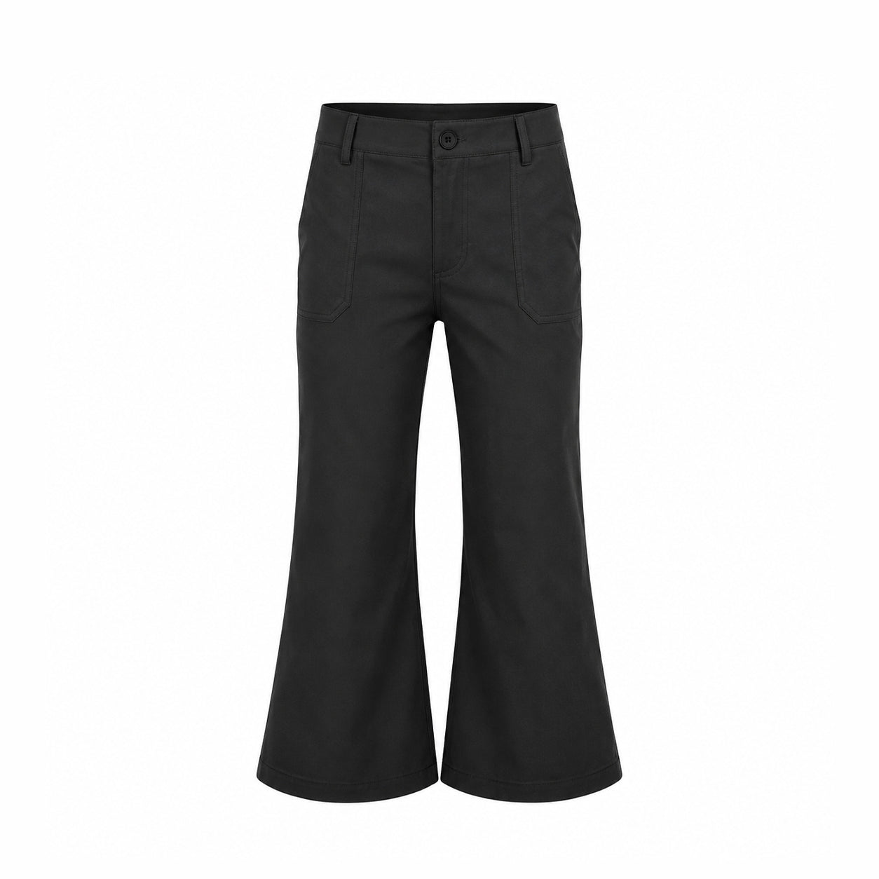 Tadita Casual mid length trousers In Black
