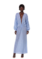 Chaka Sequined Long Sleeved Maxi Dress