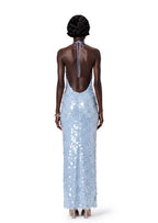 Kadeem Halter Neck Sequined Midi Dress