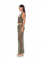 Tad Sleeveless Lace Dress Set