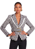Eben V Neck long Sleeve Blazer