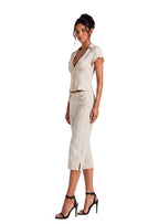 Naima Short Sleeved Top & Capri Pants Set