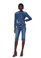 Paiva Long Sleeve Denim Jacket In Blue