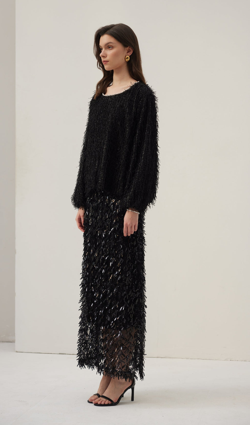 Solid Fringed Top