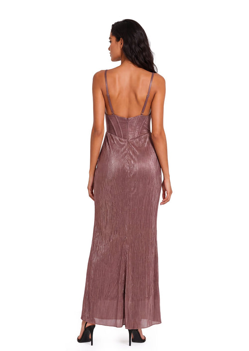 Lake V Neck Sleeveless Maxi Dress