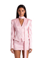 Bowie Long Sleeved Suit Jacket & Mini Skirt Set