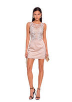 Lafayette Embellished Lace Mini Dress