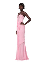 Daenerys Sheer Lace Maxi Dress