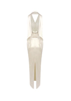 Lakelynn Satin Halter Top & Skirt Set