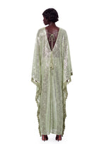 Kagami Knitted sequined tassel maxi dress