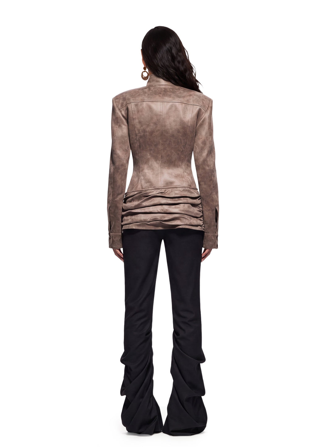 Uheri PU leather jacket