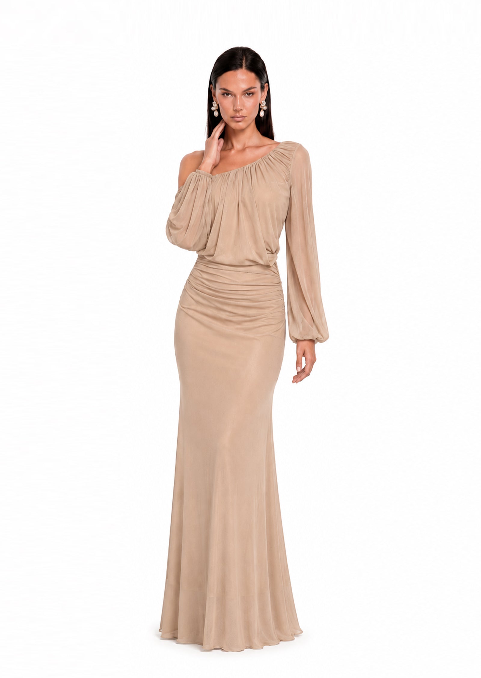 Acsah Off Shoulder Maxi Dress