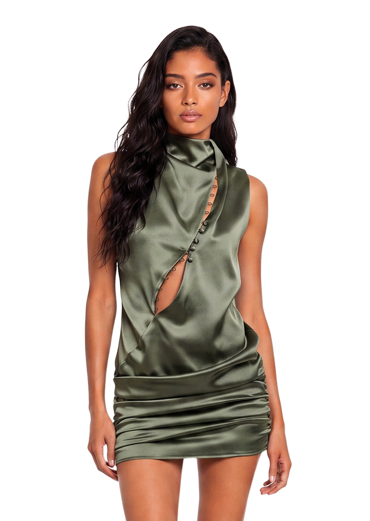 Gafna Mini Dress In Olive