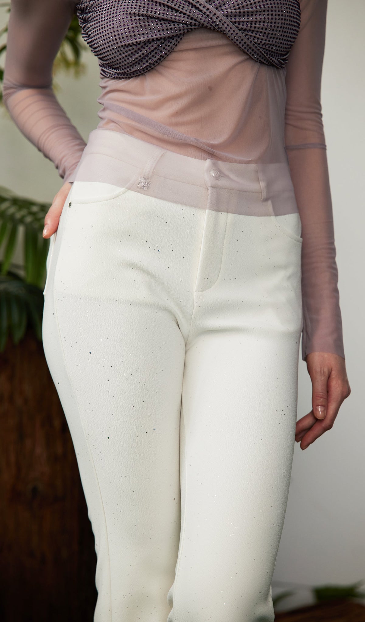 Flared Leisure Trousers