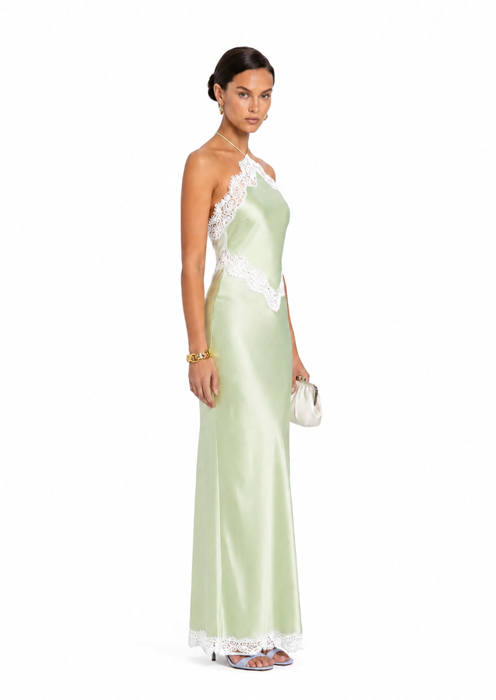 Eigra Halter-Neck Maxi Dress