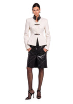 Cadell Long Sleeved Outerwear In White
