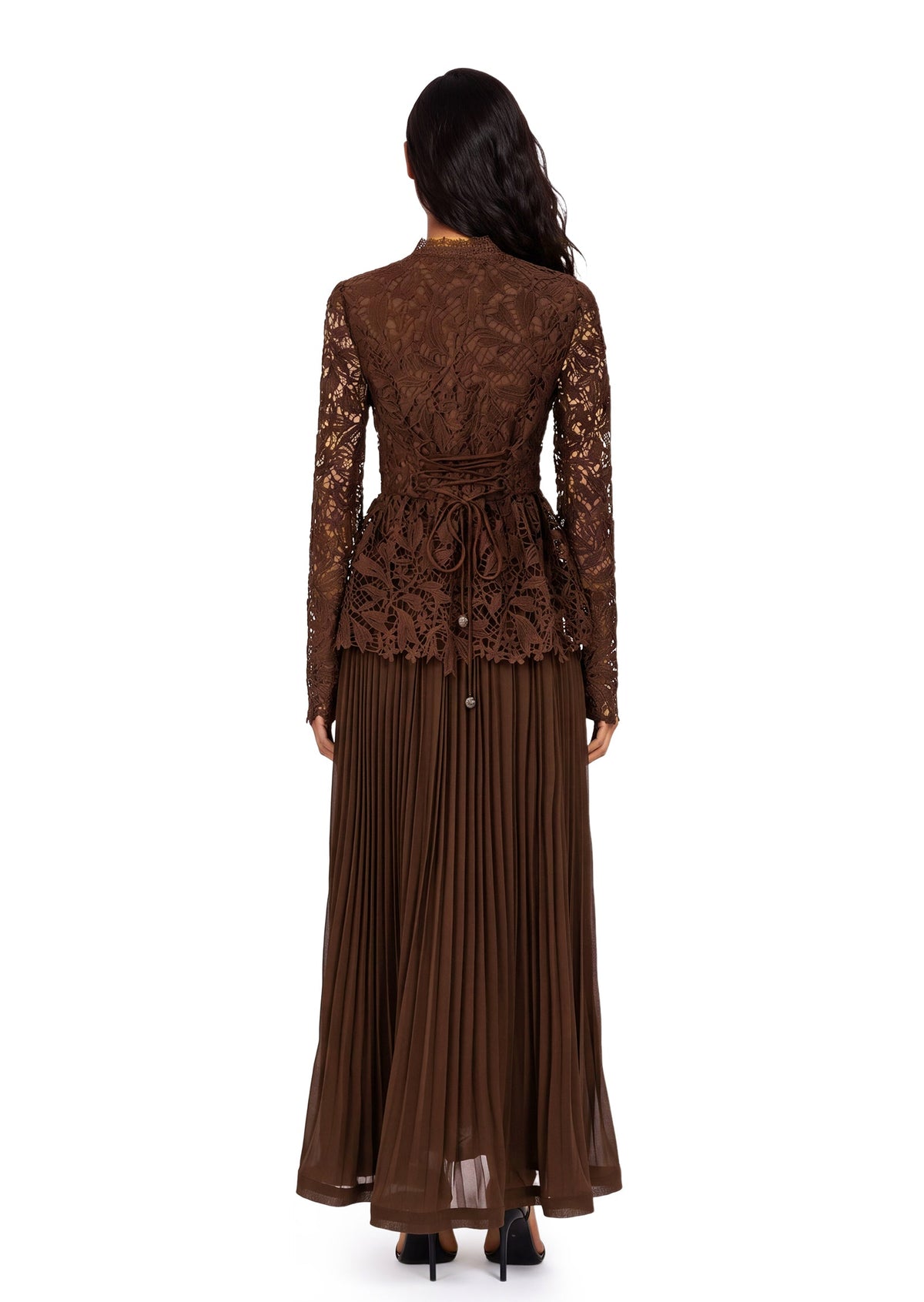 Lainey Long Sleeved Top & Skirt Set