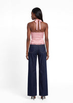 Abbott Cut Out Top In Pink
