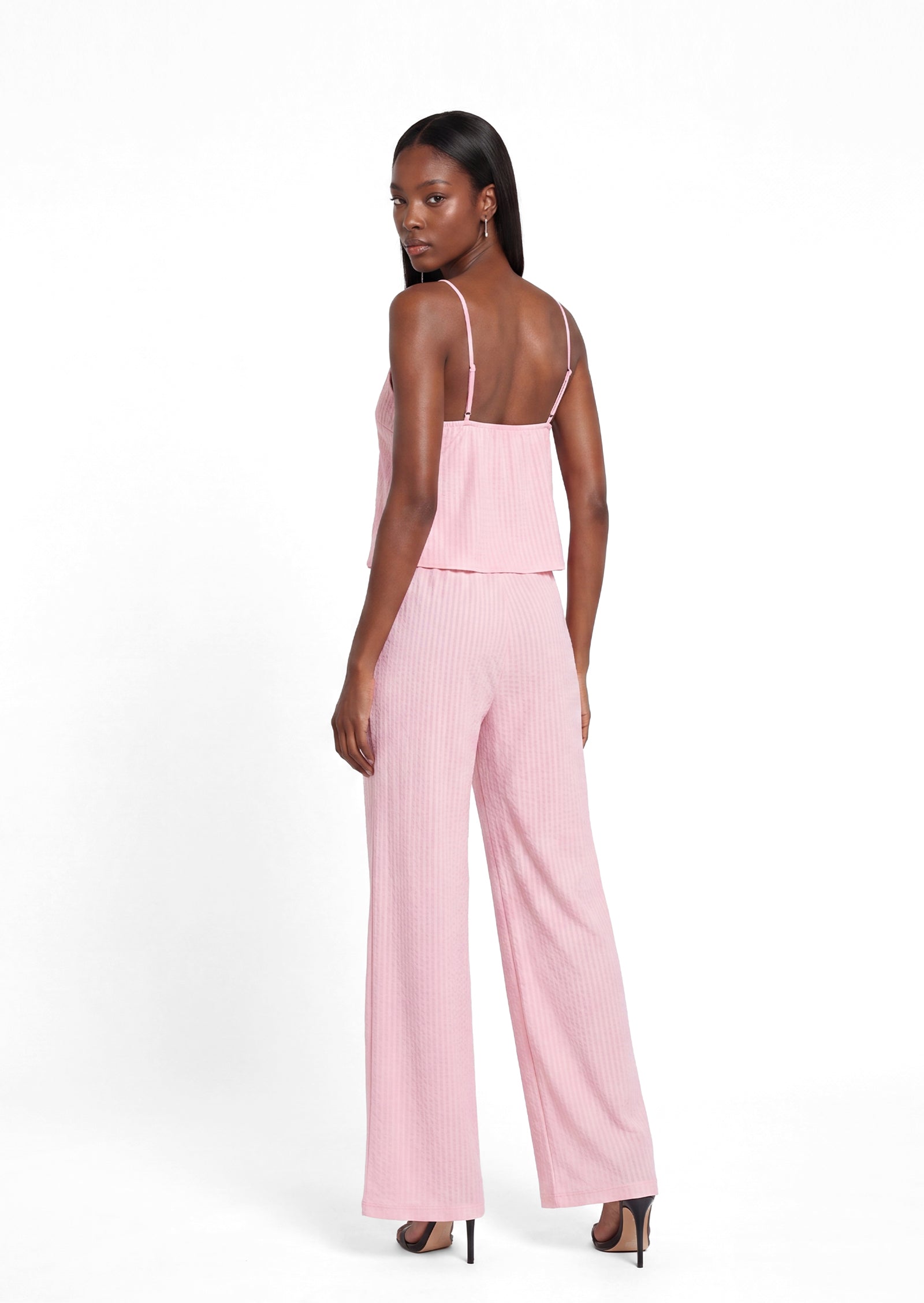 Abigayle Stripe Camisole & Maxi Pants Set