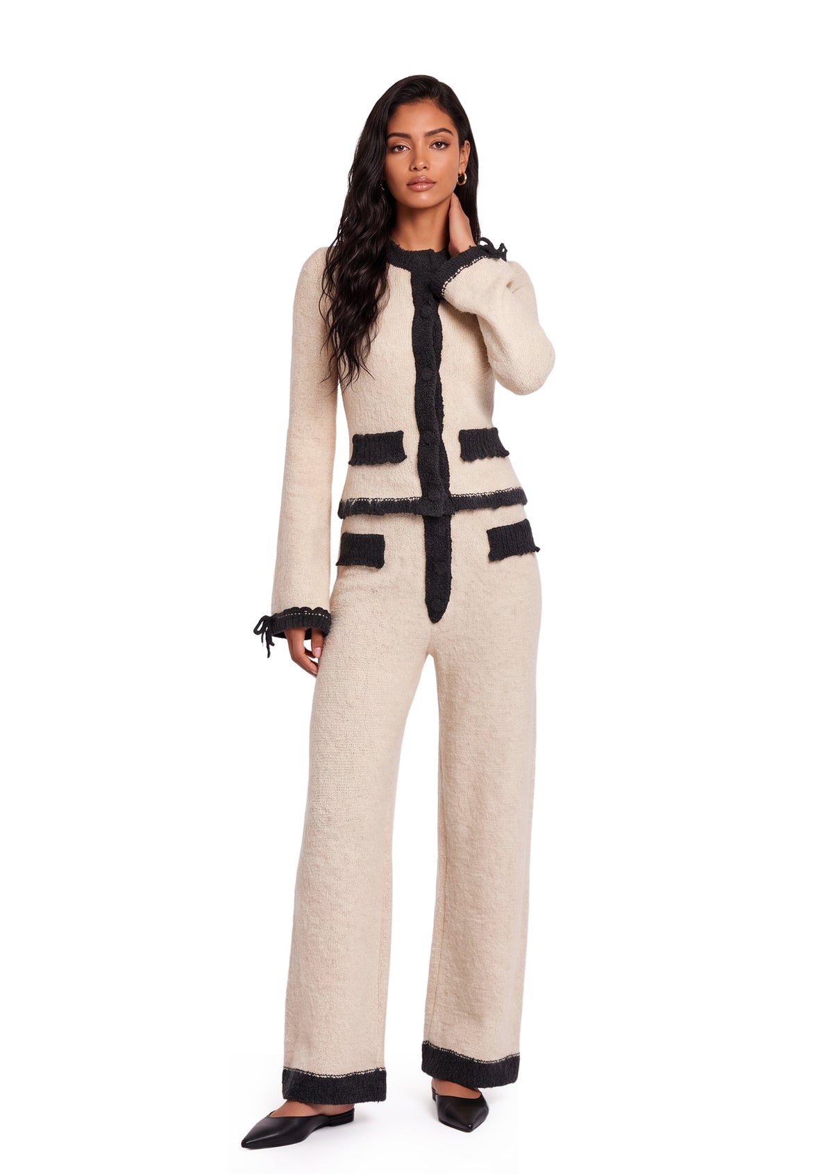 Paki Knitted Cardigan & Trousers Set
