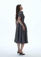 Macaulay High-Elasticity Midi Dress