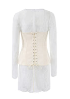 Angelina Lace Mini Dress With Corset