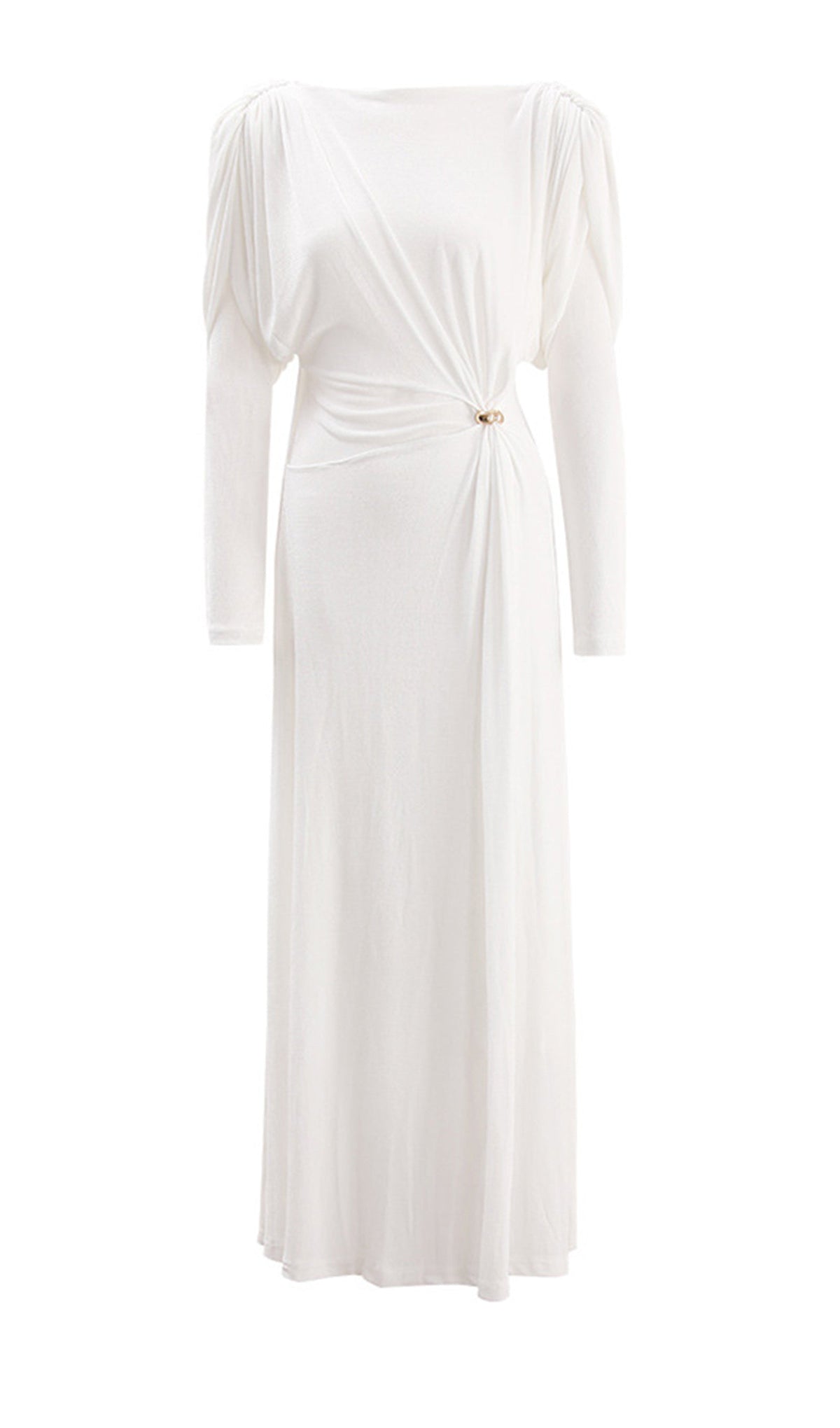 Metallic Decor Maxi Dress