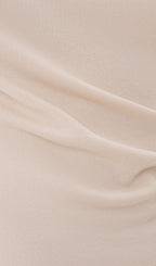 Sleeveless Knitted With Pleats Top