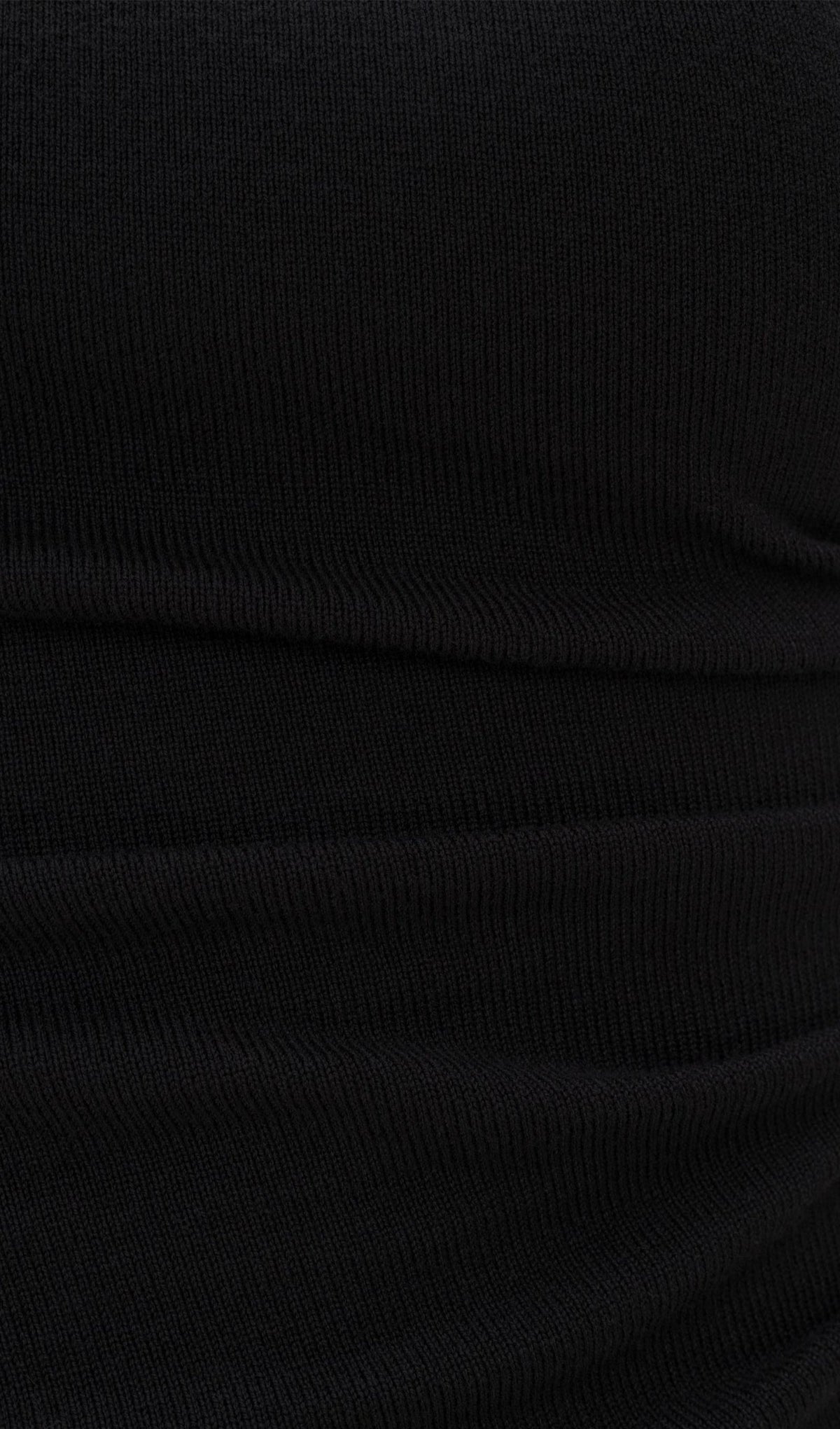 Sleeveless Knitted With Pleats Top