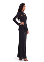 Bedros Jersey Maxi Dress In Black