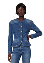 Paiva Long Sleeve Denim Jacket In Blue