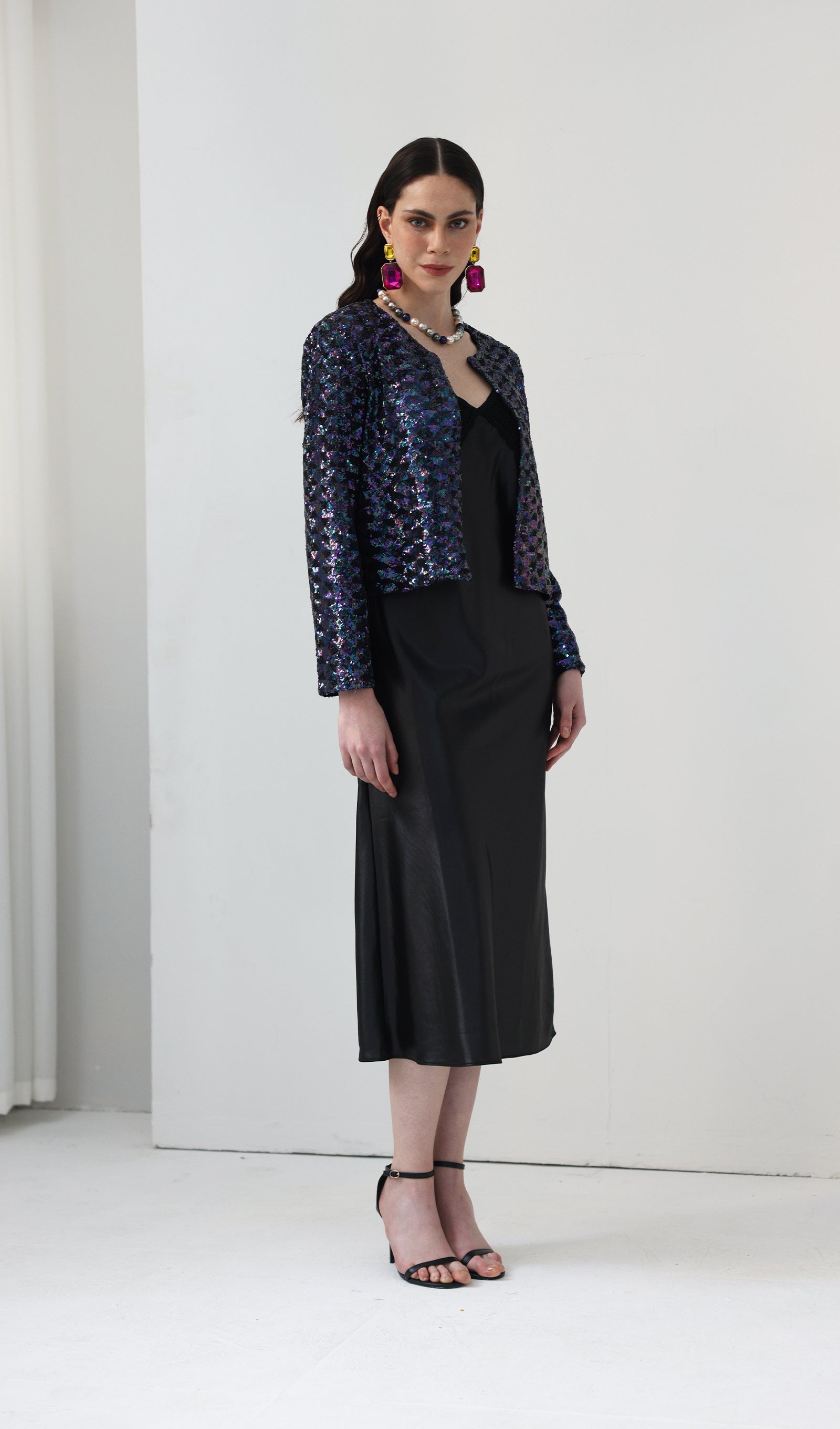 Sequined Embellished Jacket