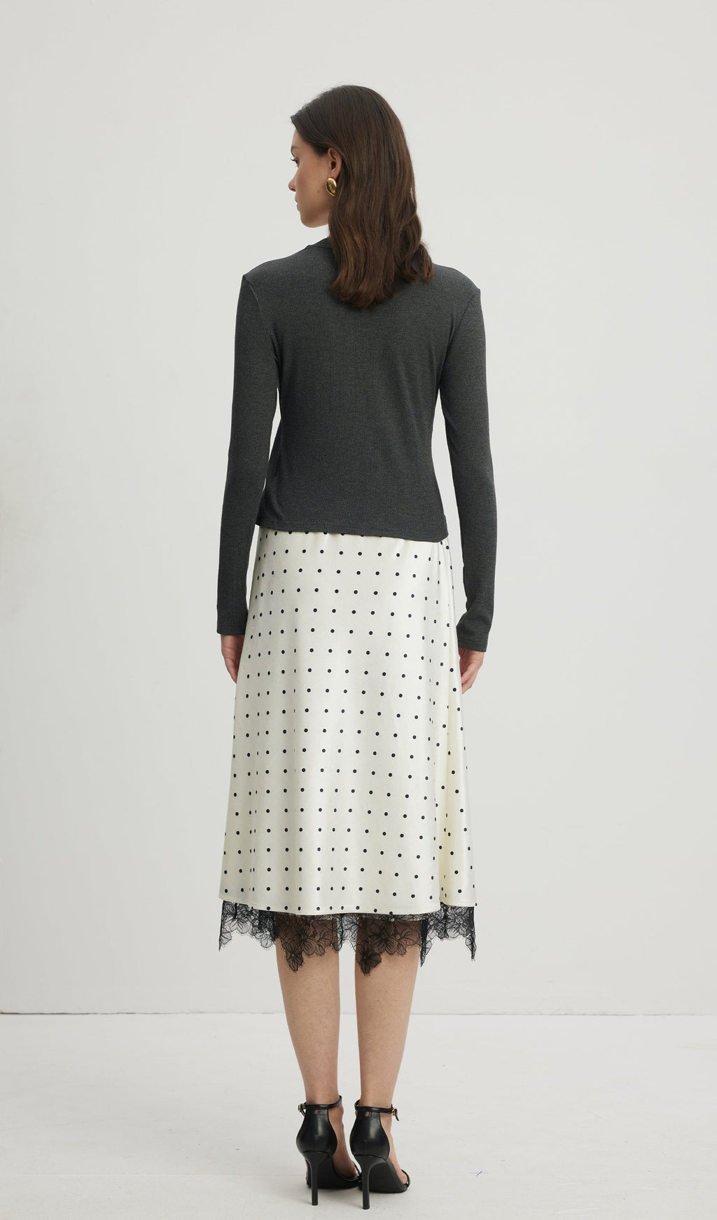 Polka Dot Tie Top