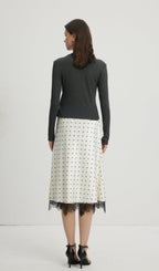 Polka Dot Tie Top