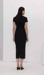 Jersey Bodycon Midi Dress