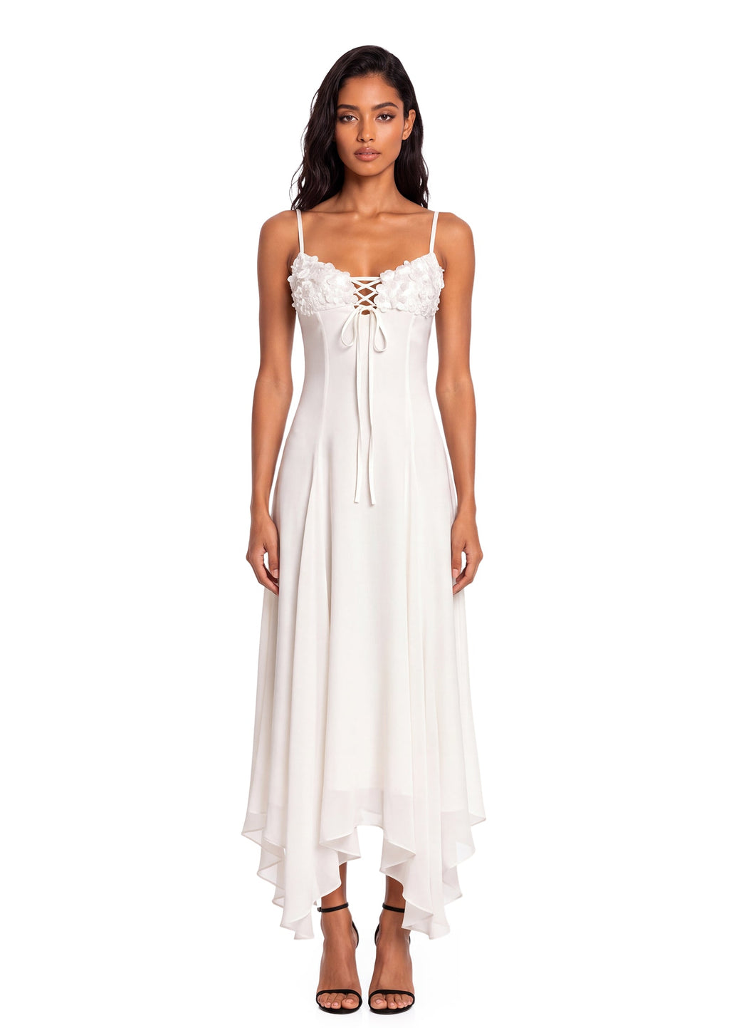 Cachi Sequin Strapless Maxi Dress