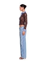 Hadrian Sequined Crop Top